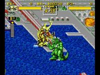 King of the Monsters, capture d'écran
